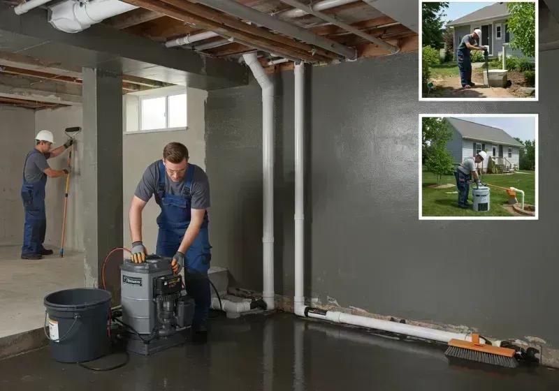 Basement Waterproofing and Flood Prevention process in Camdenton, MO